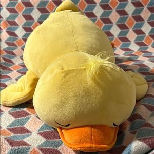 Adorable Yellow Duck Plush